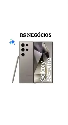 Samsung S24 Ultra 5G 256gb, Novo + Nota Fiscal (Até 12x)
