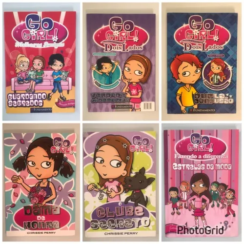 Coleção de livros Go Girl!
