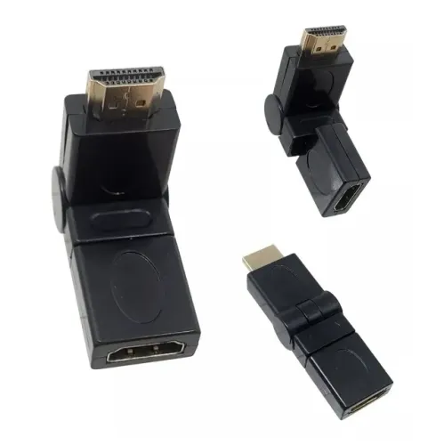 Adaptador Rotacional 360º Hdmi F X Hdmi M