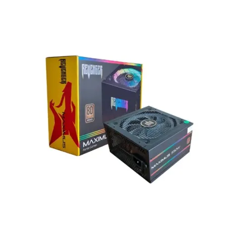 (NOVO) Fonte Gamer Revenger 550w 80Plus Bronze