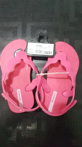 Sandálias ipanema Infantil Rosa Tamanho 20/21