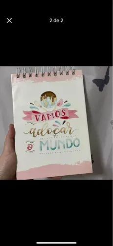 Bloco para encomenda de bolo
