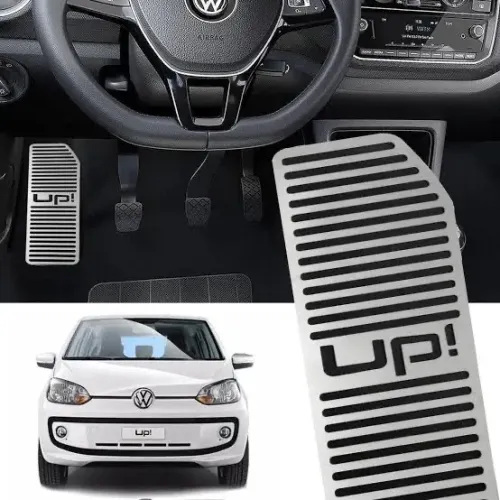 Descanso de Pé Aço Inox Escovado Volkswagen Up