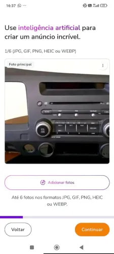 Som original do Civic 2008