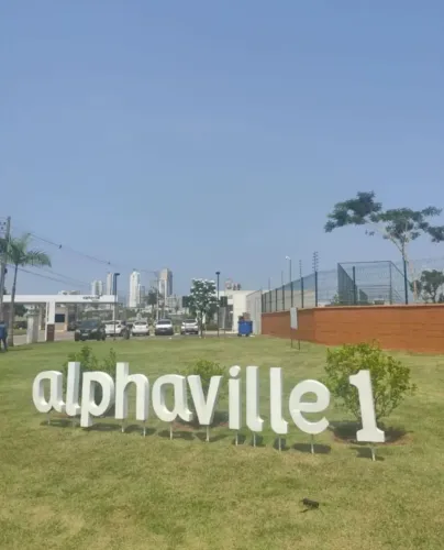 Lote Alphaville 1, 450 m², esquina, avenida principal, por R$ 1.200.000 - ALPHAVILLE 1 - P