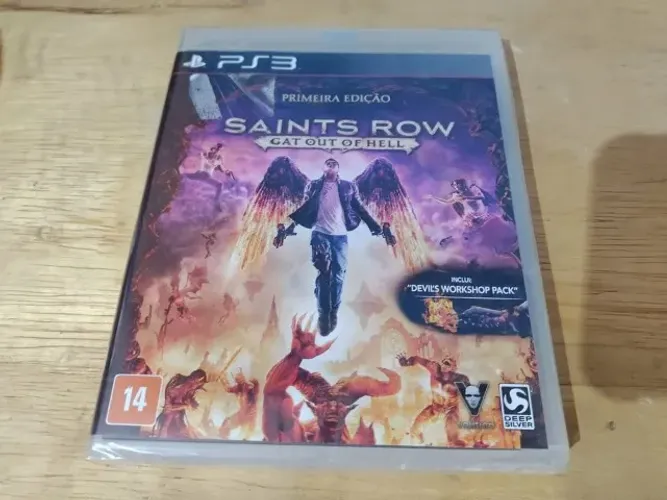 Saints Row Gat Out Of Hell Jogo Para Playstation 3 Lacrado