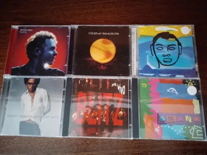 cds blitz ao vivo skank coldplay variados