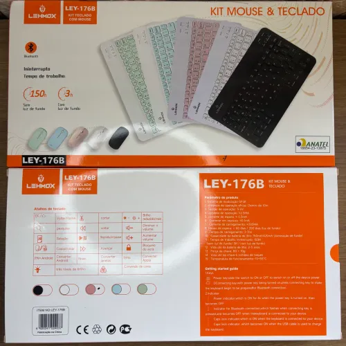 TECLADO E MOUSE SEM FIO