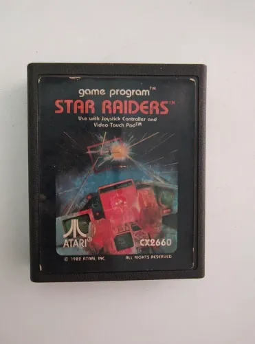 Jogo Atari Star Raiders - Cartucho Original