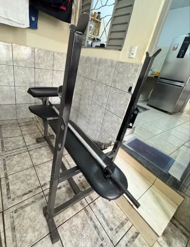 Supino reto com barra 