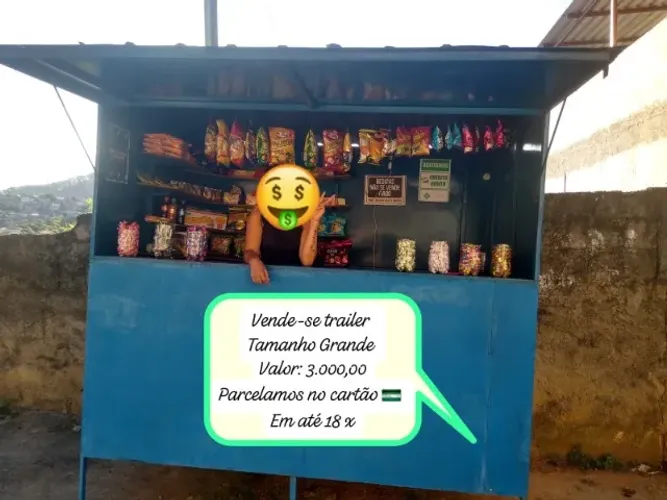 Vendo trailer lanche