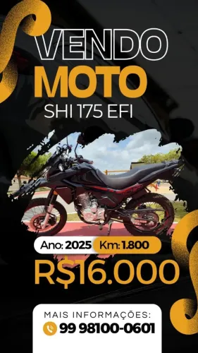 MOTO SHI 175 EFI - Marca Wuyang