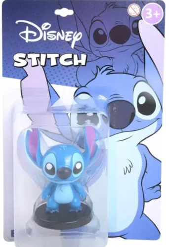Boneco Stitch Colecionável Disney, 9cm, Original