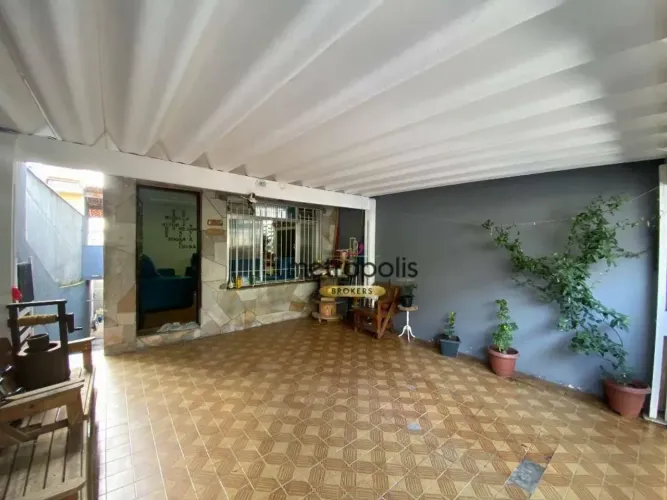 Sobrado com 3 dormitórios à venda, 213 m² por R$ 670.000,00 - Campestre - Santo André/SP
