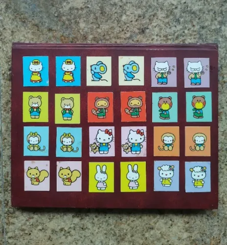 Jogo da Memória Hello Kitty (24 peças)- Anos 1990
