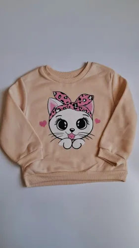  Moletom - Novo com Estampa de Gatinha