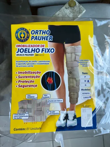 Imobilizador de joelho fixo