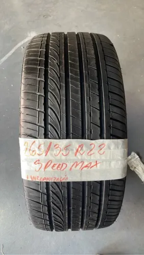Pneu 265/35 R22 Speed Max meia vida