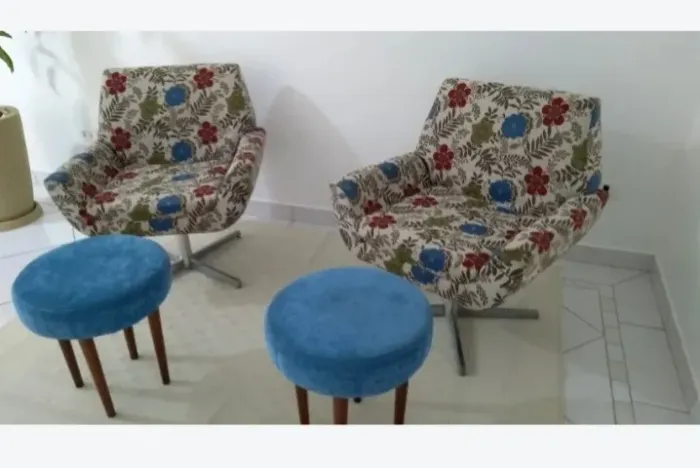 Poltronas giratórias - Kit