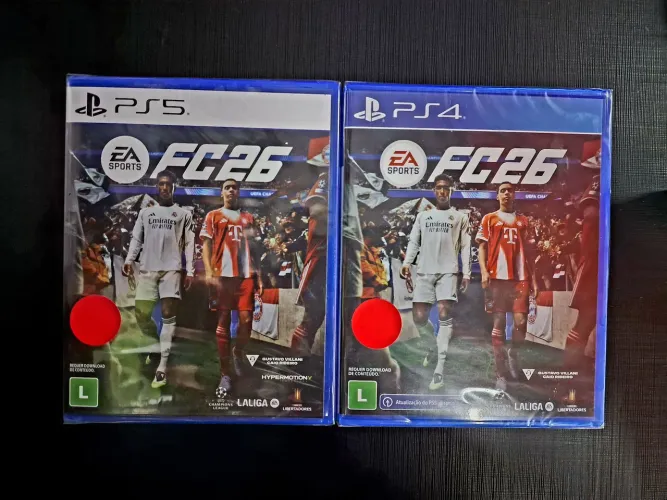 Promoção Jogo EA FC26 PS4 ou PS5 Novos