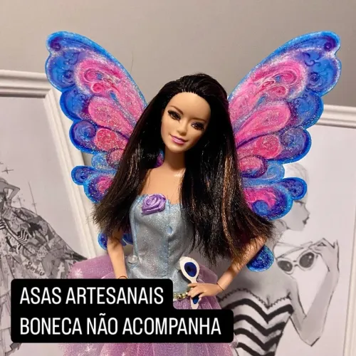 Asas para Barbie Raquelle de O segredo das Fadas - versão filme