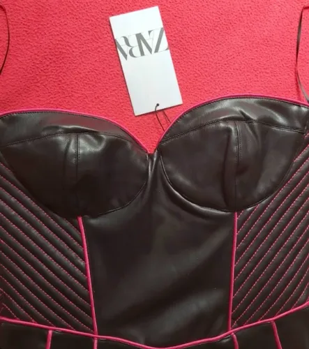Estiloso Vestido Zara Europa - Novo