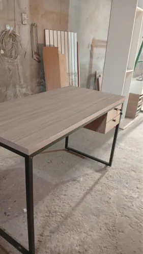 mesa em mdf com/sem gaveteiro