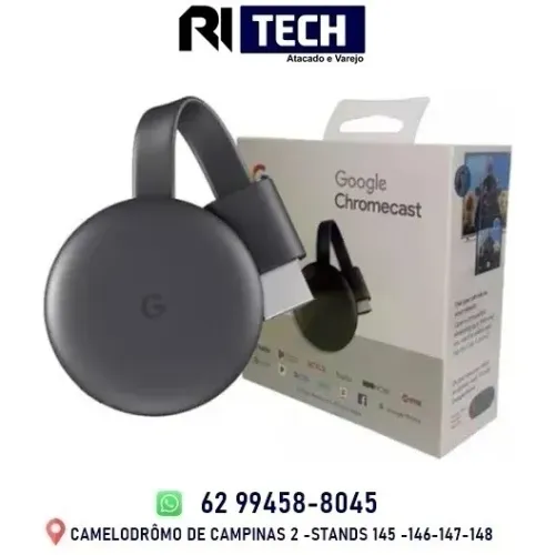 Google Chromecast 3 Full Hd 1080P Wi-Fi Streaming TV Smart