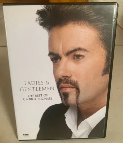 george michael - clipes -  dvd original em bom estado!