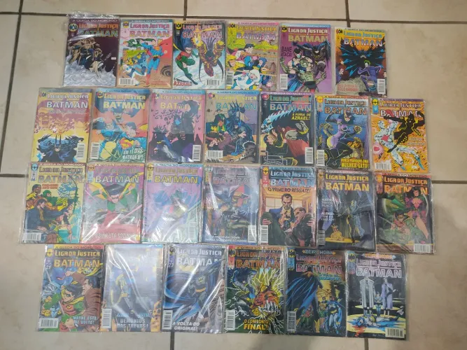 Coleções formatinhos - Batman, Shazam, Melhores do Mundo (Abril)