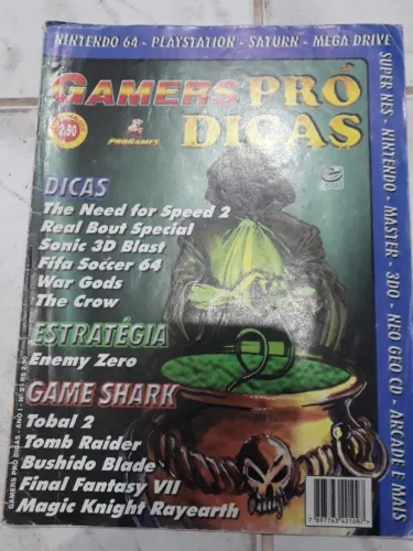 Revistas Gamers Pro Dicas números: 2, 3, 4 e 5