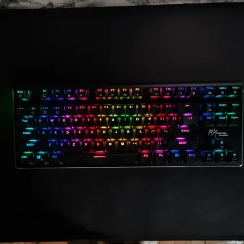 Teclado Mecânico Royal Kludge G87 - Sem Fio/Bluetooth, RGB, 87 Teclas