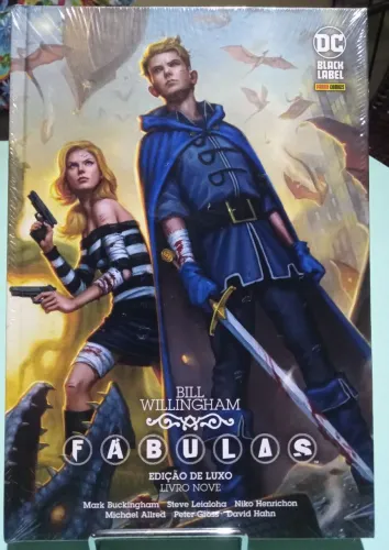 HQ Fábulas edição de luxo Volume 9 da panini comics lacrada
