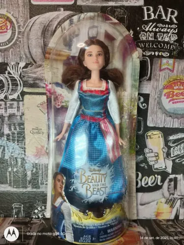 BARBIE DISNEY BEAUTY AND THE BESAST  - NOVA NA CAIXA LACRADA