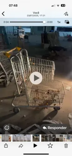 Carrinho de supermercado