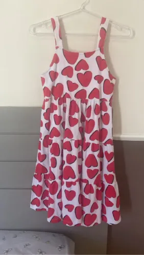 Vestido estampado de verão 
