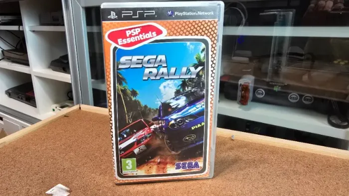 Jogo Sega Rally original completo de Sony PSP