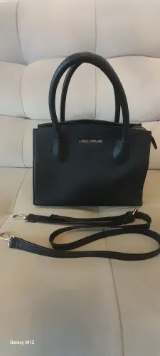 BOLSA LANÇA PERFUME PRETA ORIGINAL