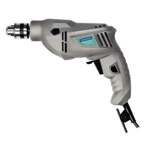 FURADEIRA IMPACTO 500W 3/8 10MM TRAMONTINA