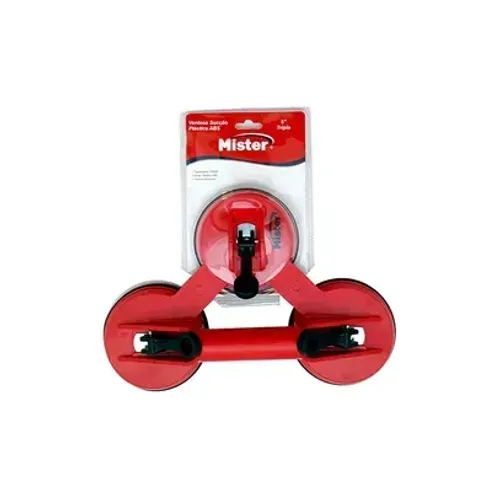 Ventosa Tripla "5" Capacidade 105KG/F ABS Mister