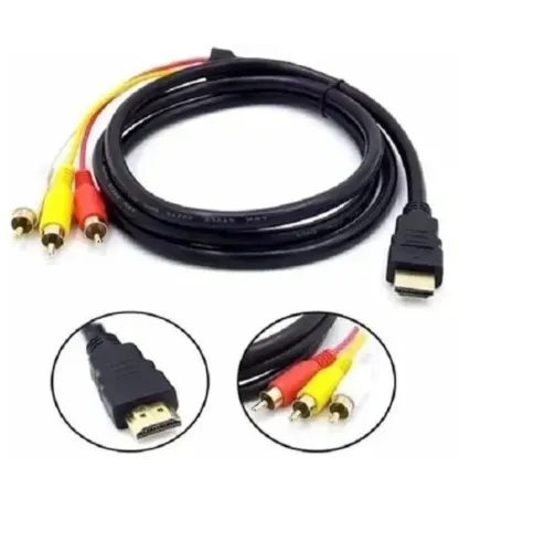 Cabo HDMI 3 RCA