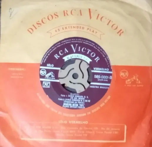 Disco da Orquestra de Boston - Brahms - POPS - Anos 60
