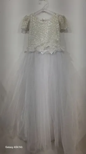Vestido de daminha de honra
