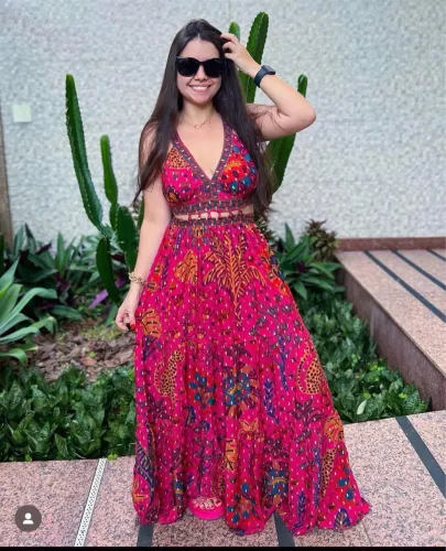 Vestido Farm TAM P novo com tag