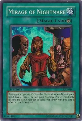Yugioh!!! Mirage of Nightmare PGD-036 Super Rare