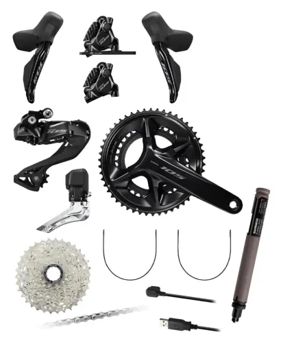 Grupo shimano 105 DI2 r-7150 12v completo 