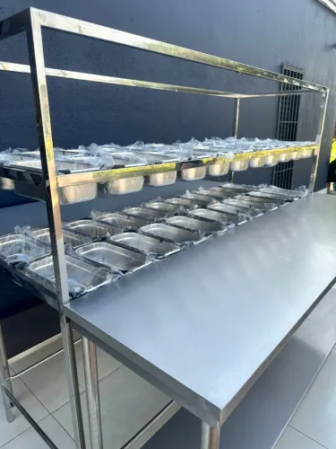 Mesa de Inox para Montagem