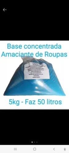 Amaciante de Roupas Concentrado 5kg - Faz 50 Litros