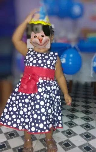 Vestido infantil 