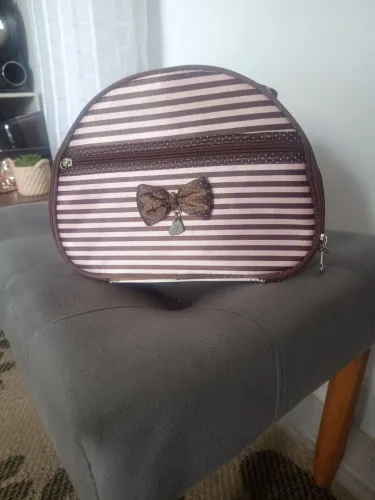 Bolsa mão mala necessaire jack design